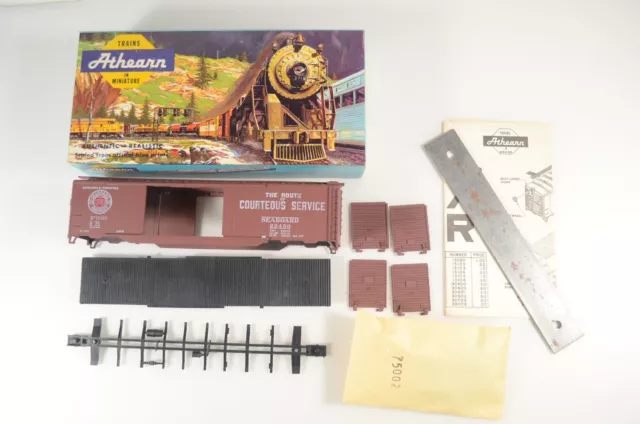 Athearn HO Seaboard SAL #22450 50' Auto Boxcar Kit - 5041