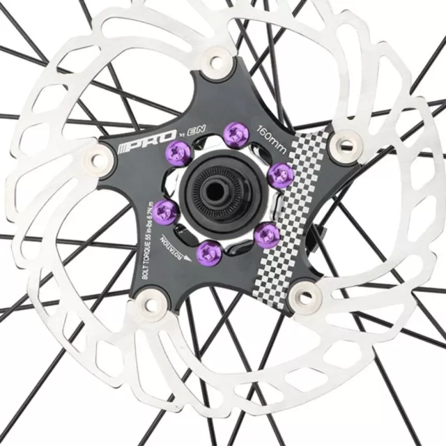 12PCS M5*11.5mm Bicycle Brake Handle Screw Brake Rotor Screws  Brake Parts