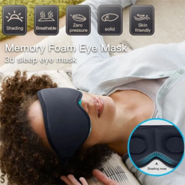 Blindfold Shade Sleeping Masks Rest Eyeshade 3D Eye Mask Travel Eyepatch
