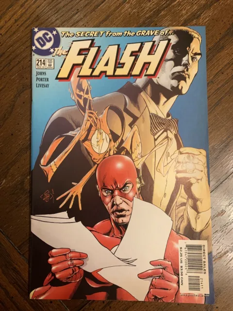 Flash #214, 2004, VF/NM, Johns, Porter, 'The Secret of Barry Allen'