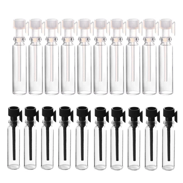 Lot De 20 Tubes à Essai En Verre Avec Bouchon à Vis - Dimensions 18x150 Mm - Verre Borosilicate Transparent Pour Laboratoire Ou DIY - 11