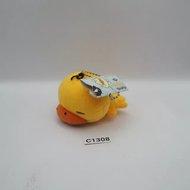 Kamonohashi Kamo C1308 Duck San-x Mascot Keychain Plush 3" TAG Toy Doll japan