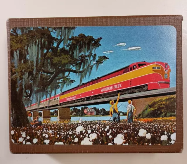 Vintage Southern Pacific Lines Railroad Playing Cards