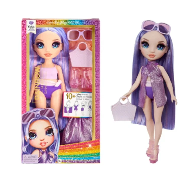 Rainbow High Swim & Style Violet, Muñeca De Moda Purpura De | Envío gratis