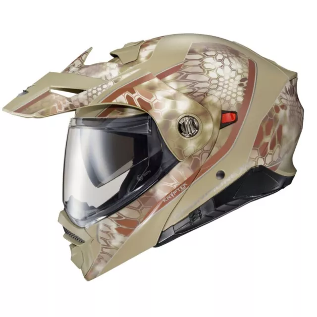 Scorpion EXO-AT960 Graphics Kryptek Highlander Mens Motorcycle Helmets