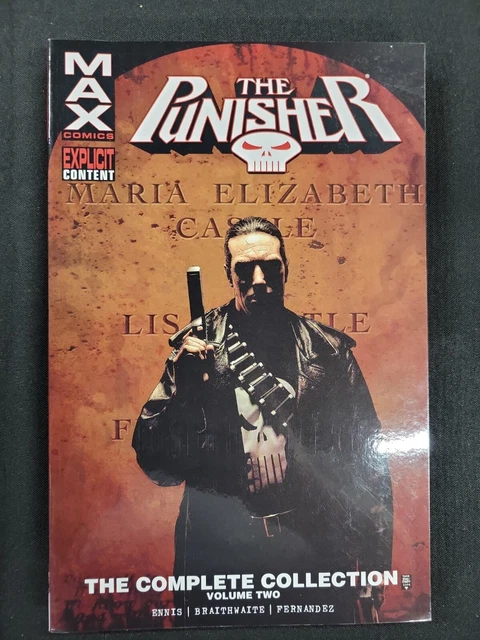Punisher Max : The Complete Collection Vol. 2 by Garth Ennis (2016, Trade...