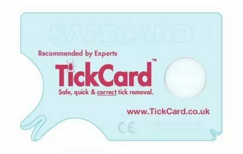 Zeckenentferner Werkzeug TickCard - Zeckenentferner Karte Safecard - kein Twister Gerät