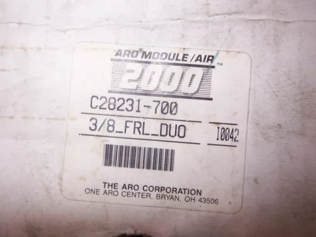 Aro Ingersoll-Rand C28231-700 3/8" Air Filter / Libricator Combo 2