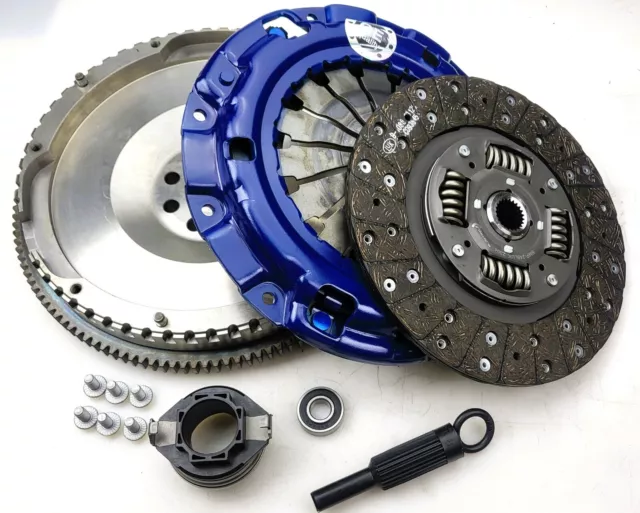 Blusteele Heavy Duty Clutch Kit For Ford Ranger & Solid Flywheel 06-11 T Diesel