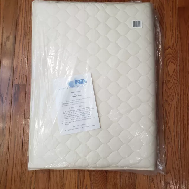 Arms Reach #9999 Original Co-Sleeper Bassinet Organic Mattress Pad NOS NEW