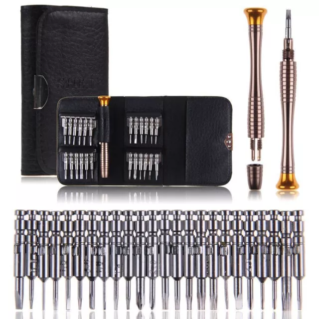 ☆ 25 En 1 Tournevis Outil Reparation  Pro Kit Pour Smartphone/Iphone/Tablet/Pc ☆