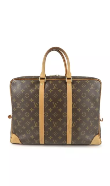 Authentic Louis Vuitton Monogram Porte Documents Bag