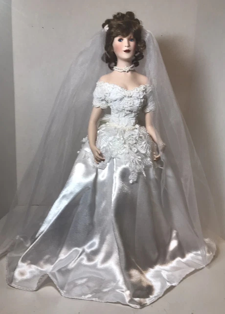 Paradise Galleries Treasury Collection Bride Doll “June” Premiere Edition 18”
