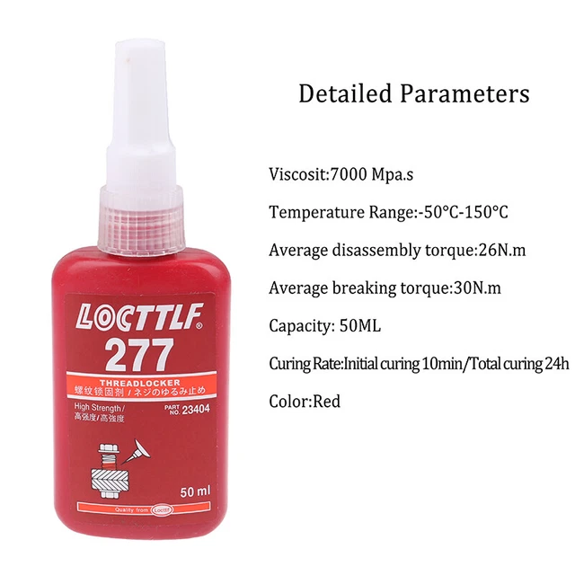 50 ml 277 Uso de múltiples usos adhesivos de reverencia de hilo de retención  Ql