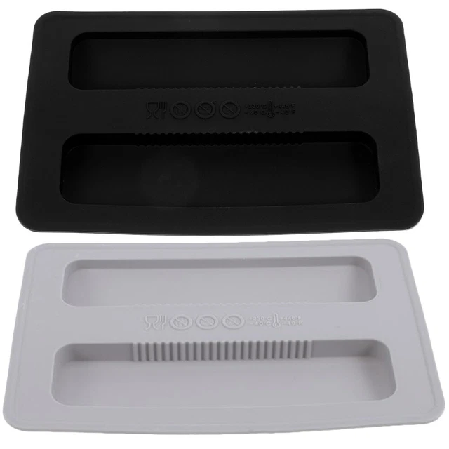 2 pz tostapane in silicone tostapane coperchio per pane