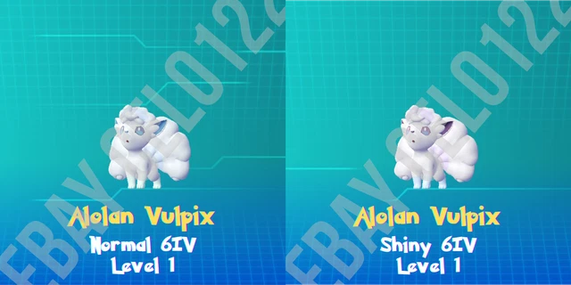 Choice of Low Level Shiny 6IV 0AV** Pokemon Let's Go Pikachu Eevee