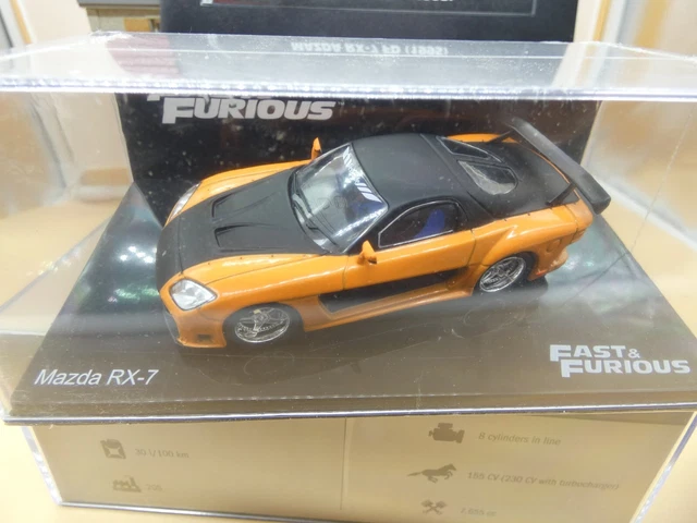 IXO FAST AND Furious car Mazda RX-7 FD 1993 1/43 NEW EUR 17,90