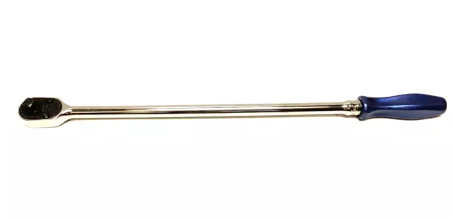 New Snap-on™ 3/8" drive 17" Metallic Blue handled Ratchet FHLLD80MB Dual 80 Tech