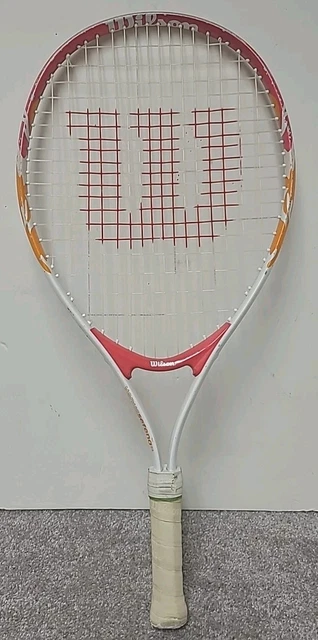 Raquette De Tennis Wilson Titanium 23 Pouces - Serena & Venus Williams - Rose Avec étui