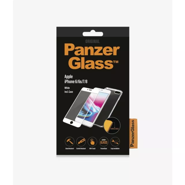 PanzerGlass iPhone 6/6s/7/8 - 360° Protection Bundle - White B2616