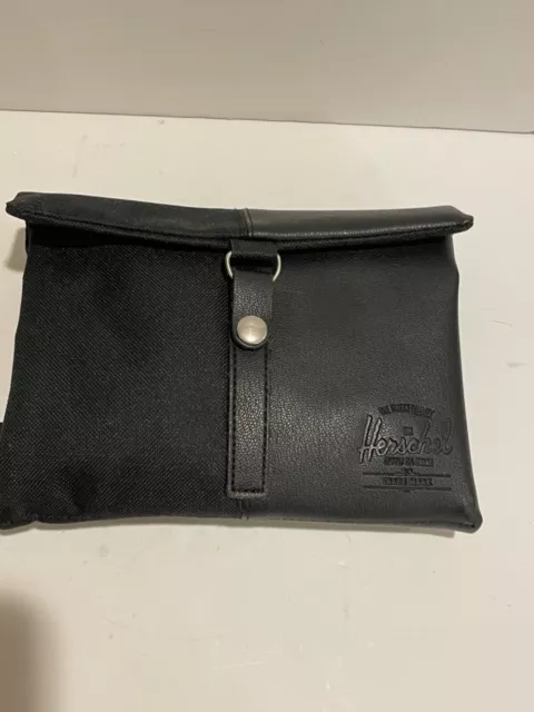 Herschel Supply Co Wash Bag Virgin Atlantic Black Purple Hanging Amenity