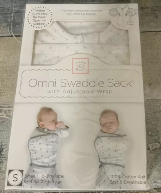 ⚡️Omni Swaddle Sack with Adjustable Wrap Size Small 0-3 Months 🆕