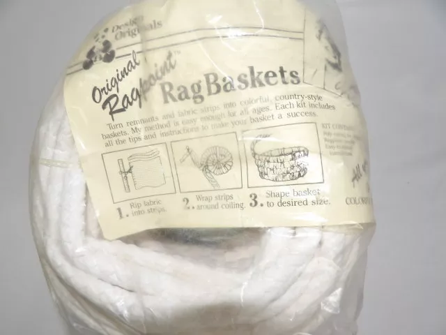 Kit de fabricación de cesta original Suzanne McNeill '86 sellado con instrucciones