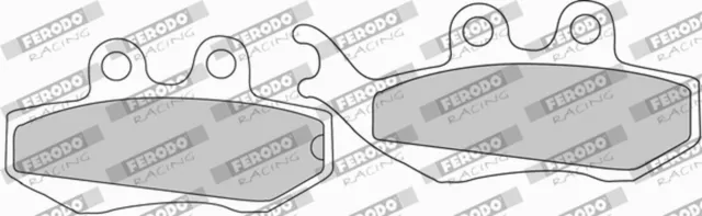 Bremsbelagsatz Scheibenbremse FERODO RACING FDB677P Schachtel Platinum für DNA