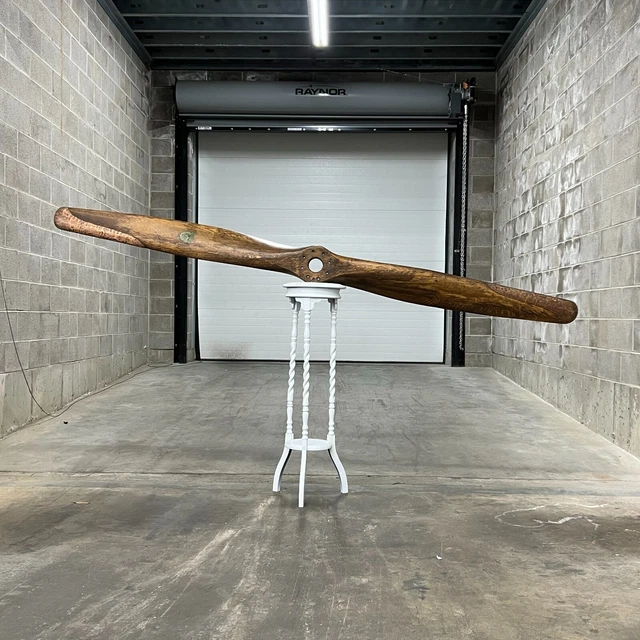 1918 100" Curtiss OX-5 JN-4 Jenny WWI Toothpick Wooden Airplane Propeller RARE 1918 100" Curtiss OX-5 JN-4 Jenny WWI Toothpick Wooden Airplane Propeller RARE