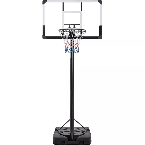 Basketball Hoop System Portable 7.5-10ft Height Adjustable Basketball Net Stand