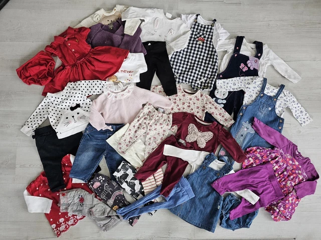 Baby 🩷 Girl Clothes Bundle Size 3-6 Months / Set Suit / Dress / Jeans / Jumper