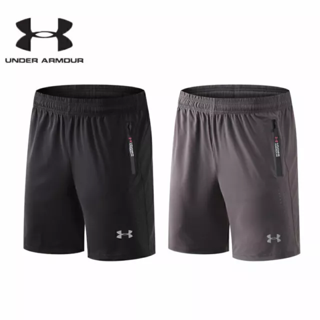 2023NEW Mens Under Armour Shorts Fitness Quick Dry Pants Sports Running Training