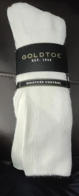 New Gold Toe Men's Cotton Ultra Tec Over the Calf Socks 1 Pair