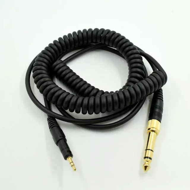 1,4-2,8m Ersatz Audio Spiral Kabel für Audio Technica Pioneer Sennheiser ...