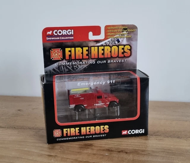 Corgi CS90236 Fire Heroes HMMWV Fire Pumper Los Angeles Fire Dept. NEW
