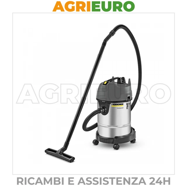Aspiratore solidi/liquidi Karcher Pro NT 30/1 Me Classic - Capacità 30 lt -1500W