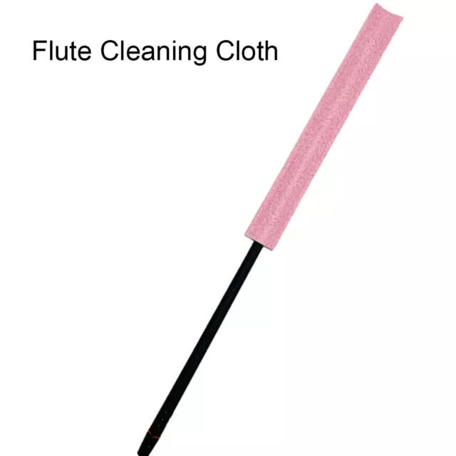 Silicone Rod Flute Cleaning Kit Efficient Water Absorption No Dead Ends