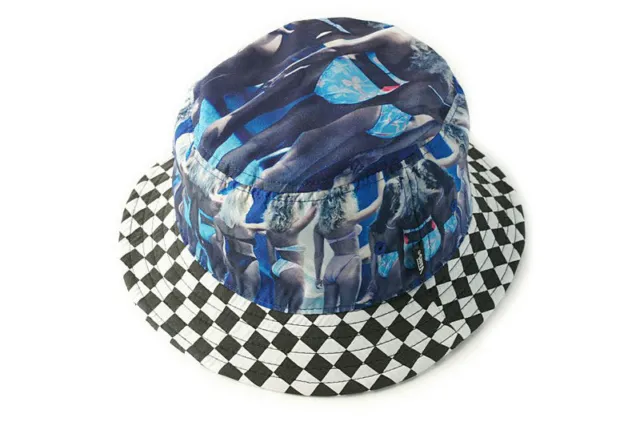 Vans Off The Wall Hank Foto Skate Surf BUCKET Hat BAKED BUNS SPRING BREAK S/M