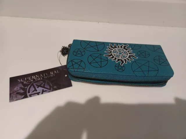 Supernatural Anti Possession Wallet Purse Warner Brothers New  With Tags