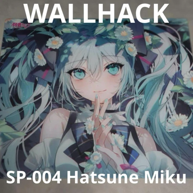 Wallhack/SkyPAD ガラスパッド SP-004 Hatsune Miku ゲーミングマウス 