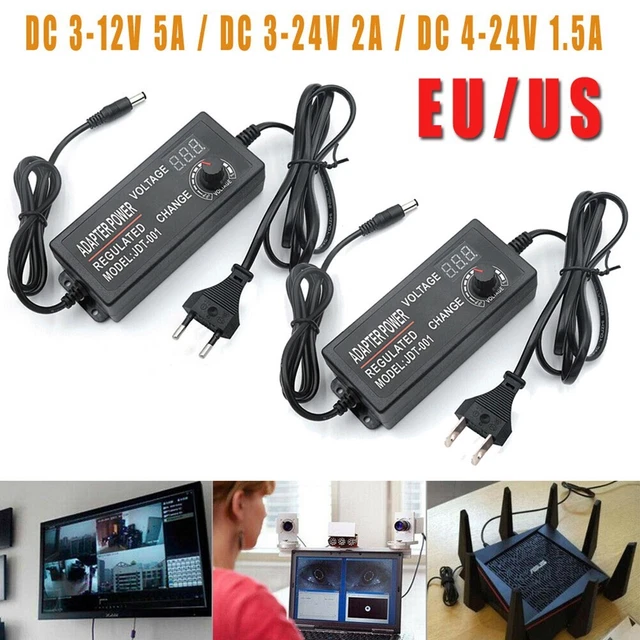 Adattatore di alimentazione adattatore di rete modem DSL universali alimentazione multitensione
