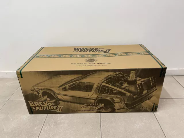 Hot Toys Back to the Future 2 - Delorean 1:6 Scale Time Machine MMS636 Brand New