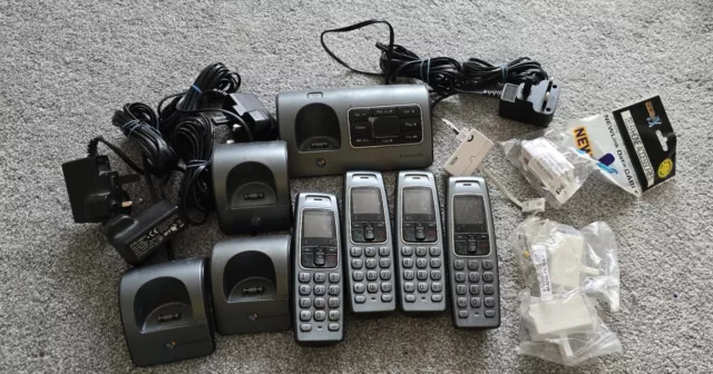 BT Hudson 1500 Plus Quad 4 Digital Cordless Telephone Handsets Answering Machine