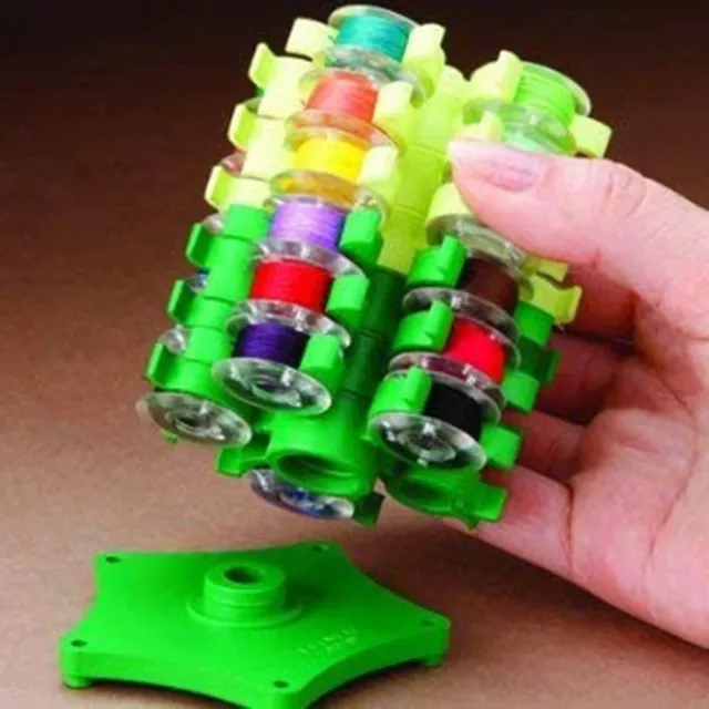 Plastic Sewing Bobbins Storage Clips Stand Bobbin Holder Clips  Thread Spool