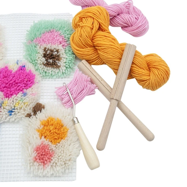 Rug Carpet Latch Hook Yarn Cutter Rug Yarn Tool Segmental Embroidery Tool