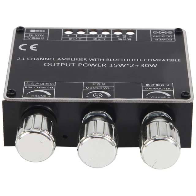 Carte Amplificateur Bluetooth 2.1 Junterone APTX2 TPA3223 - 200W + 200W + 400W, Caisson Basses Puissant