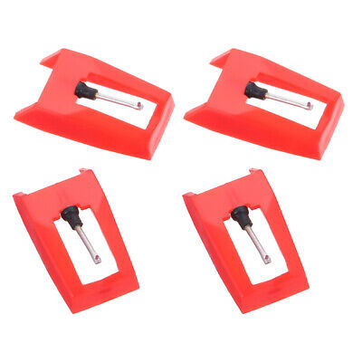 4pcs Record Player Needle Replacement Phonograph Gramophone Stylus Replacement
