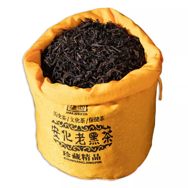 Tian Jian in Baumwolltasche Himmlische Spitzen Anhua Tianjian Dunkler Tee 500g