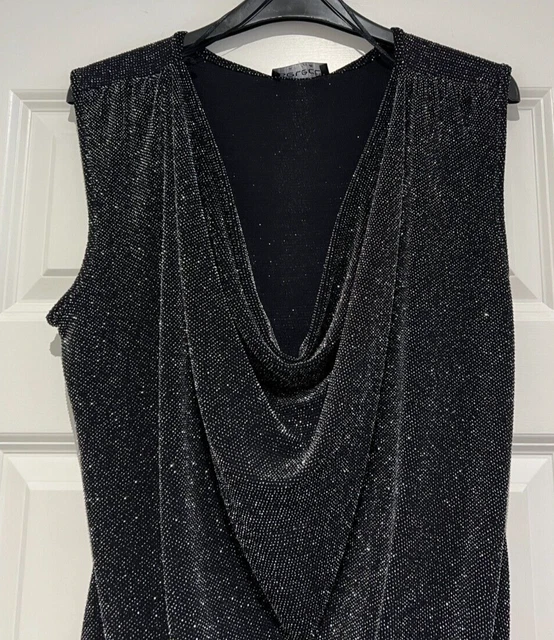 Top Just Cavalli Noir Taille 40 - Neuf Avec Étiquettes - Dos Décolleté & Lace-up