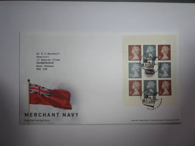 Merchant Navy 2013 (09) BP FDC